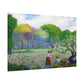 Ranson, Paul - Picking Flowers (1890) - Canvas Block, unframed
