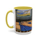 Filiger, Charles - The Recumbent Christ (1895) - Colorful Accent Mugs