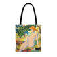 Toulouse-Lautrec, Henri - At the Moulin Rouge (1892) - Tote Bag