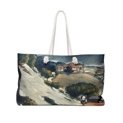 Cézanne, Paul - L’Estaque, Melting Snow (1870) - Weekender Bag
