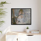 Morisot, Berthe - Woman at Her Toilette (1880) - Matte Canvas, Framed
