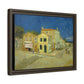 Van Gogh, Vincent - The Yellow House (1888) - Matte Canvas, Framed