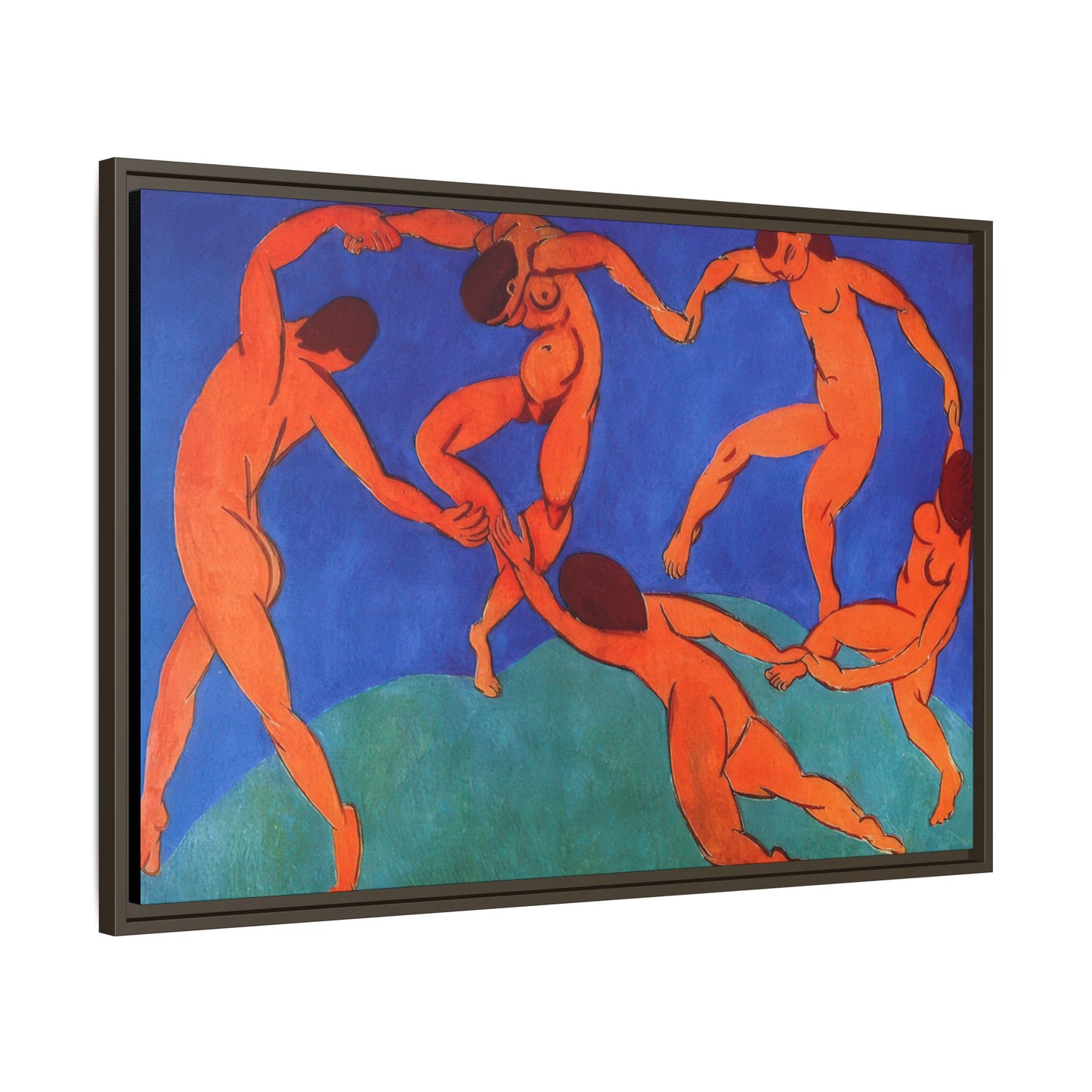 Matisse, Henri - Dance (II) (1910) - Matte Canvas, Framed