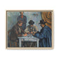 Cézanne, Paul - The Card Players (1892) - Matte Canvas, Framed