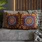 Pacio, Adam - Solar Disc Mandala - Suede Square Pillowcase