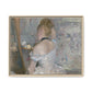 Morisot, Berthe - Woman at Her Toilette (1880) - Matte Canvas, Framed
