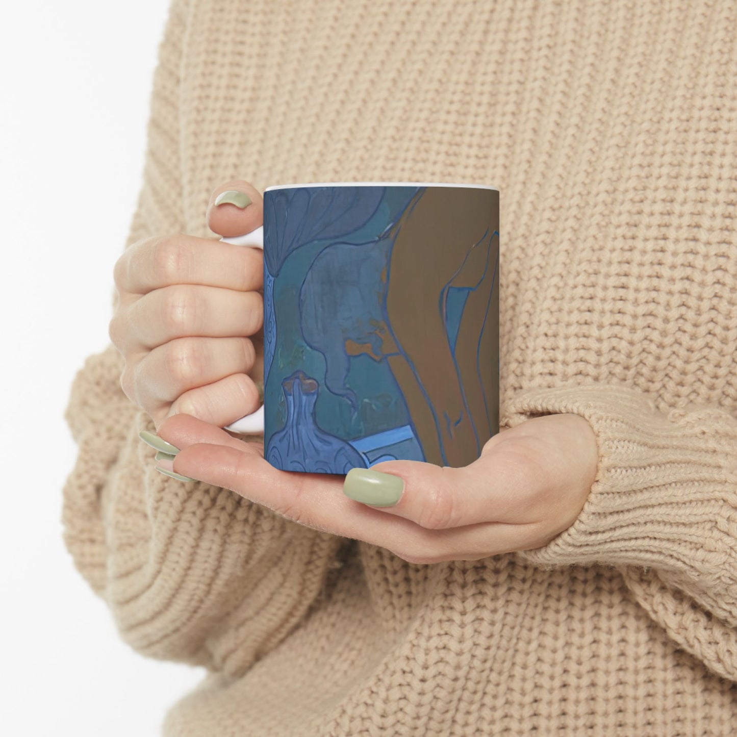 Ranson, Paul - The Blue Bather (1891)- Ceramic Mug