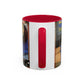 Filiger, Charles - The Recumbent Christ (1895) - Colorful Accent Mugs