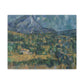 Cézanne, Paul - Mont Sainte-Victoire (1902) - Canvas Block, unframed