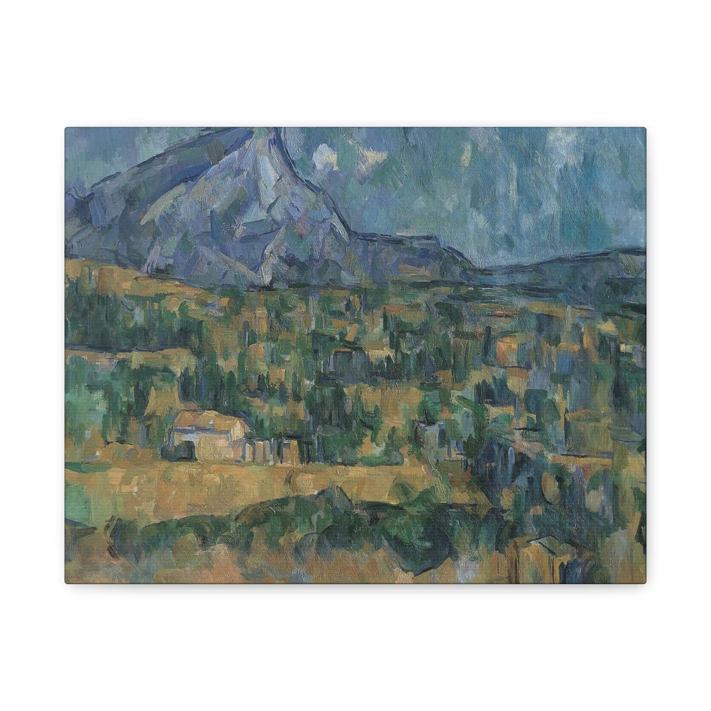 Cézanne, Paul - Mont Sainte-Victoire (1902) - Canvas Block, unframed