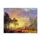 Bierstadt, Albert - Oregon Trail (1869) - Satin Posters