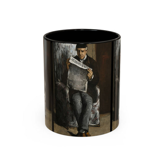 Cézanne, Paul - The Artist’s Father (1866) - Colorful Accent Mugs