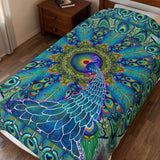 Melek Taus Mandala - Velveteen Plush Blanket