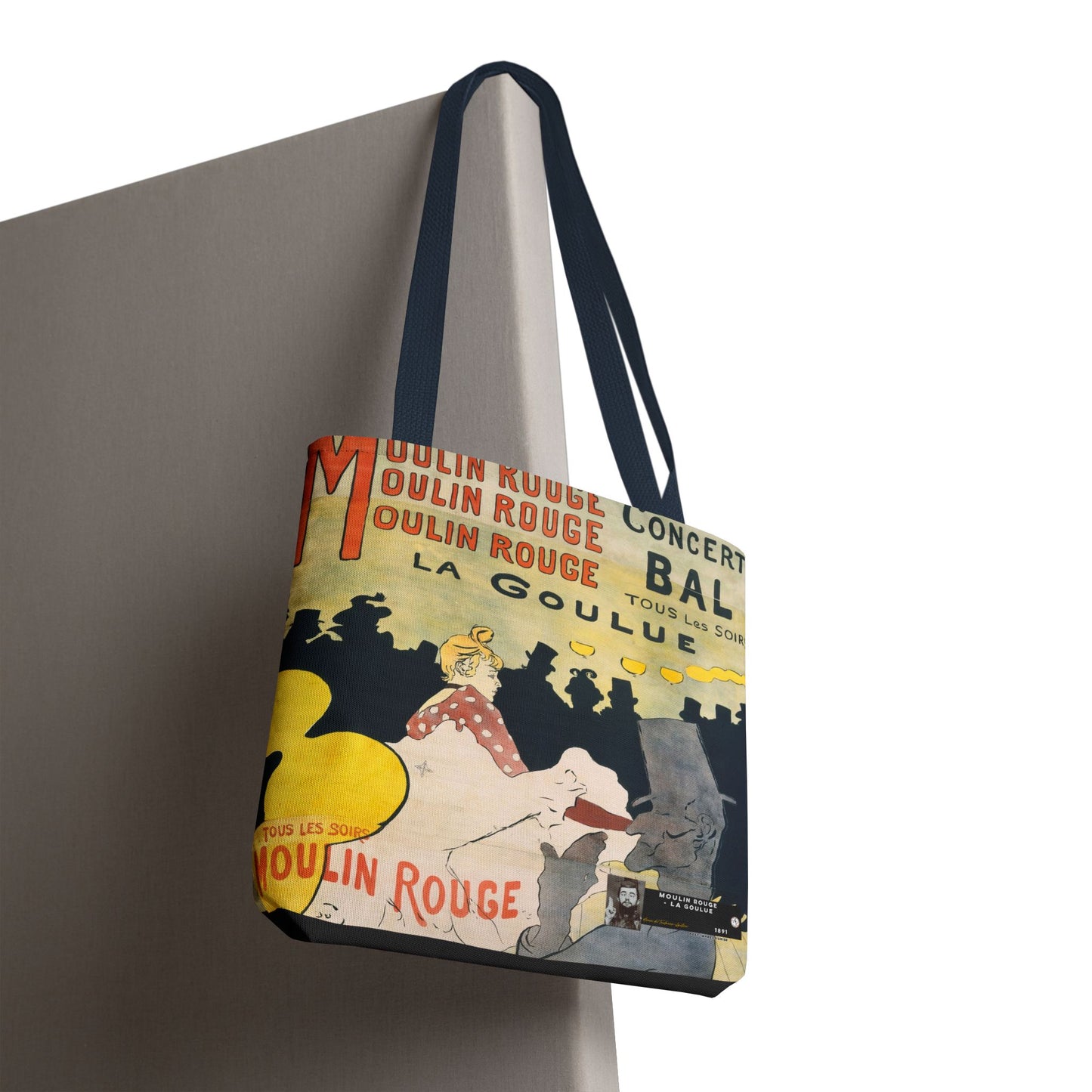 Toulouse-Lautrec, Henri - Moulin Rouge - La Goulue (1891) - Tote Bag
