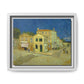Van Gogh, Vincent - The Yellow House (1888) - Matte Canvas, Framed