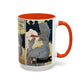 Toulouse-Lautrec, Henri - Moulin Rouge - La Goulue (1891) - Colorful Accent Mugs