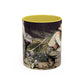 Courbet, Gustave - The Stone Breakers (1850) - Colorful Accent Mugs