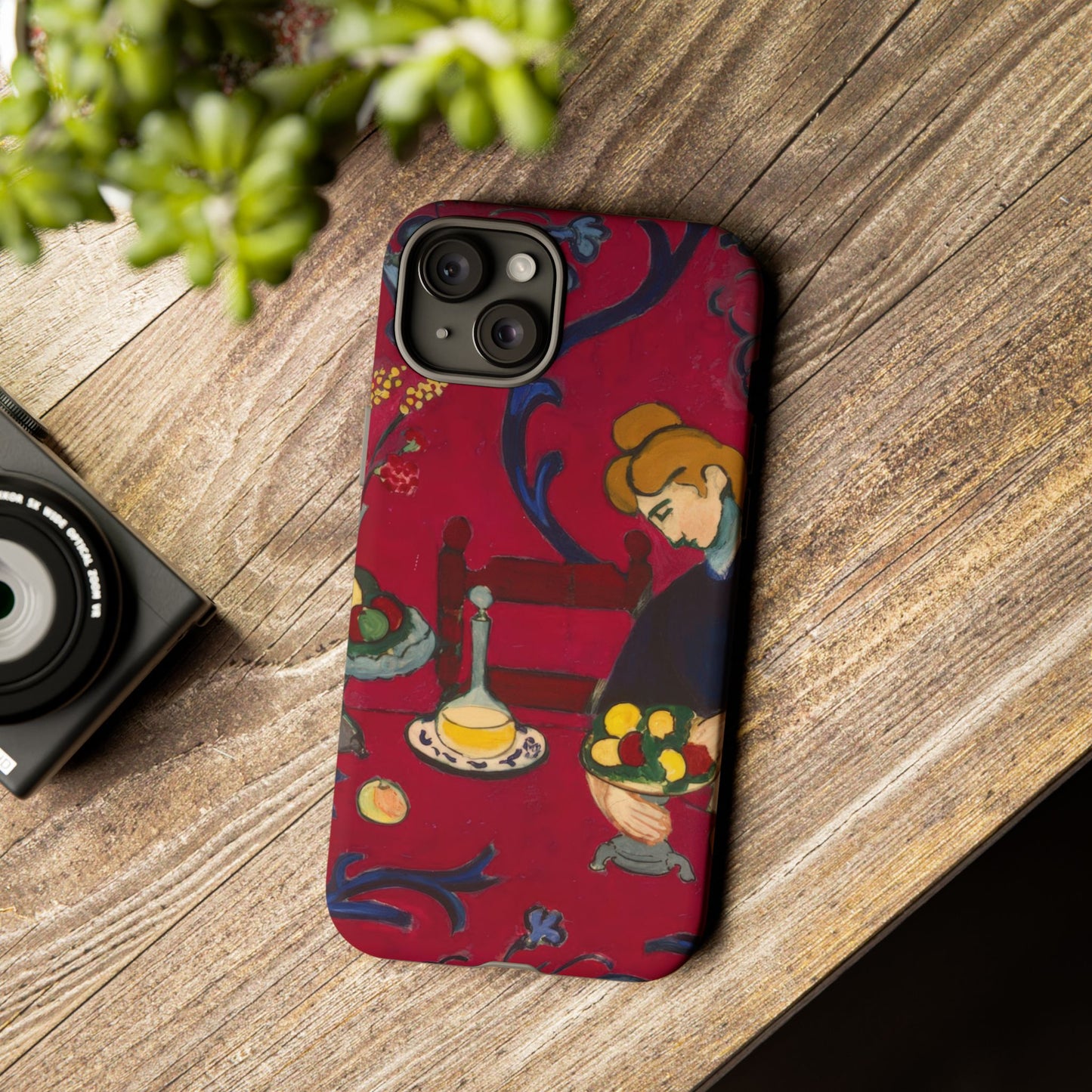 Matisse, Henri - The Dessert Harmony in Red (1893) - Tough Phone Cases
