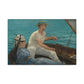 Manet, Édouard - Boating (1874) - Canvas Block, unframed