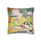 Matisse, Henri - The Joy of Life (1905) - Suede Square Pillowcase