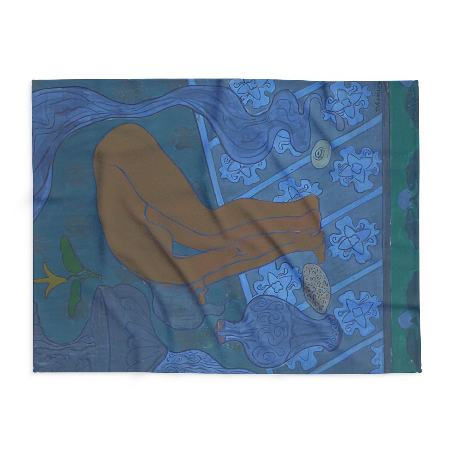 Ranson, Paul - The Blue Bather (1891) - Arctic Fleece Blanket