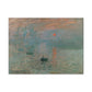 Monet, Claude - Impression, Sunrise (1872) - Canvas Block, unframed