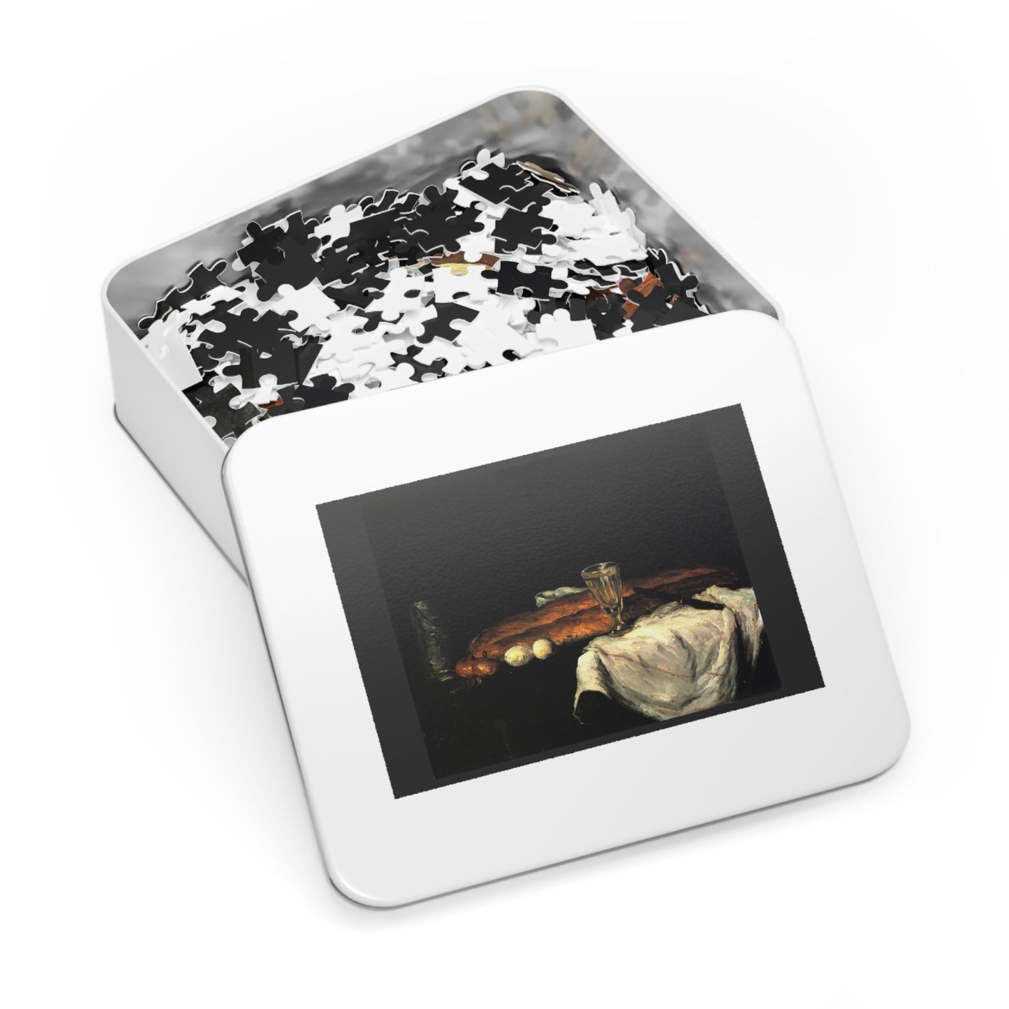 Cézanne's "Still Life with Bread and Eggs" - 1000pc Jigsaw Puzzle