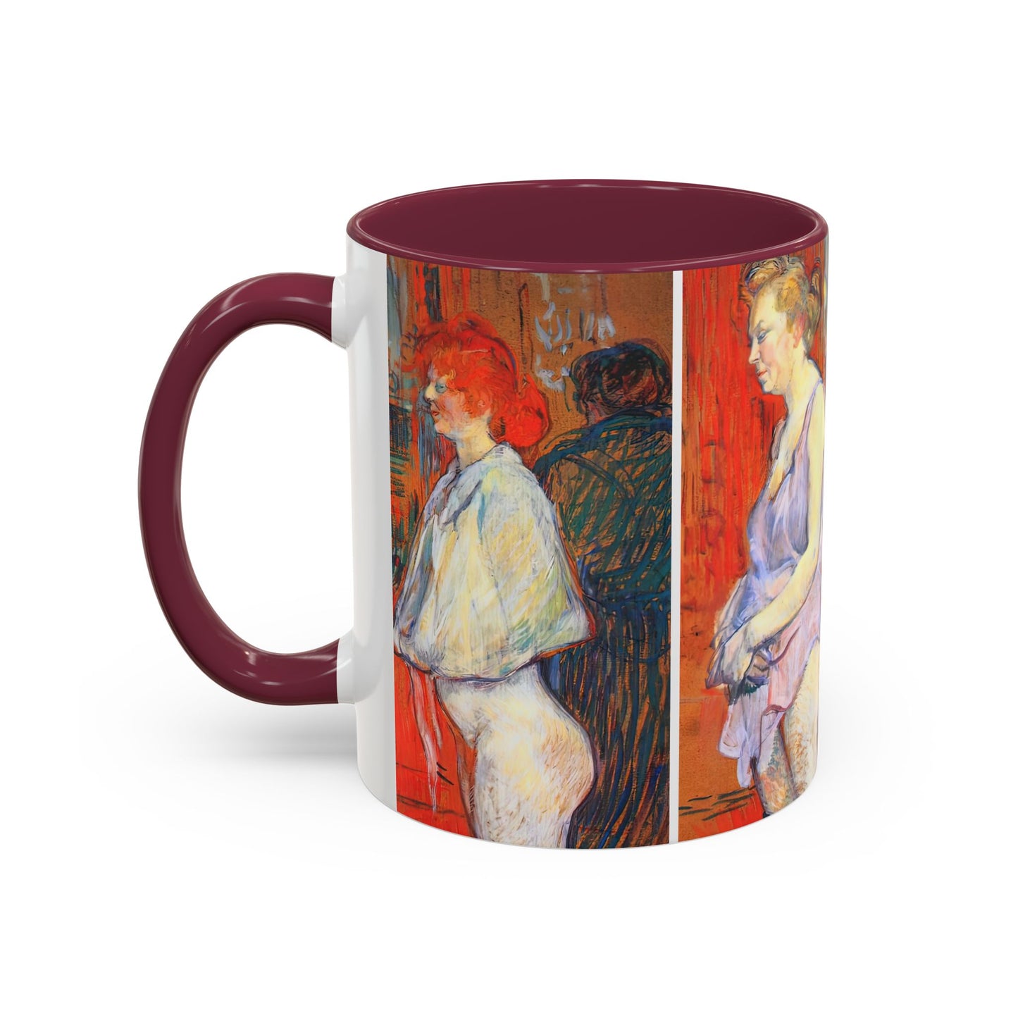 Toulouse-Lautrec, Henri - The Medical Inspection (1894) - Colorful Accent Mugs
