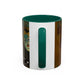 Toulouse-Lautrec, Henri - At the Moulin Rouge (1892) - Colorful Accent Mugs
