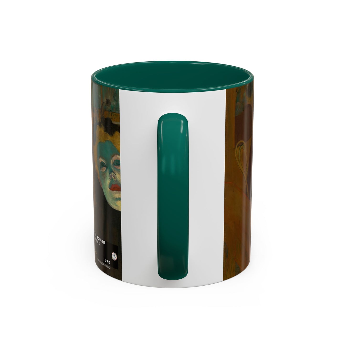 Toulouse-Lautrec, Henri - At the Moulin Rouge (1892) - Colorful Accent Mugs