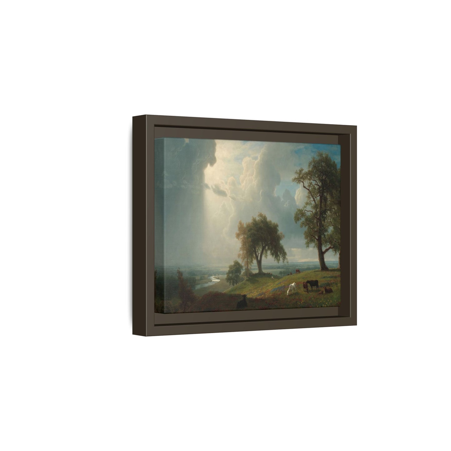 Bierstadt, Albert - California Spring (1875) - Matte Canvas, Framed