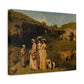 Courbet, Gustave - Young Ladies of the Village (1851) - Canvas Block, unframed