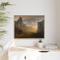 Bierstadt, Albert - Looking Down Yosemite Valley (1865) - Matte Canvas, Framed