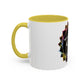 AdamPacio.com - Black Logo - Colorful Accent Mugs