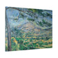 Cézanne, Paul - Mont Sainte-Victoire with Large Pine (1887) - Canvas Block, unframed