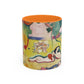 Matisse, Henri - The Joy of Life (1905) - Colorful Accent Mugs
