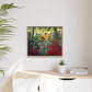 Ranson, Paul - The Lotus Bather (1906) - Matte Canvas, Framed