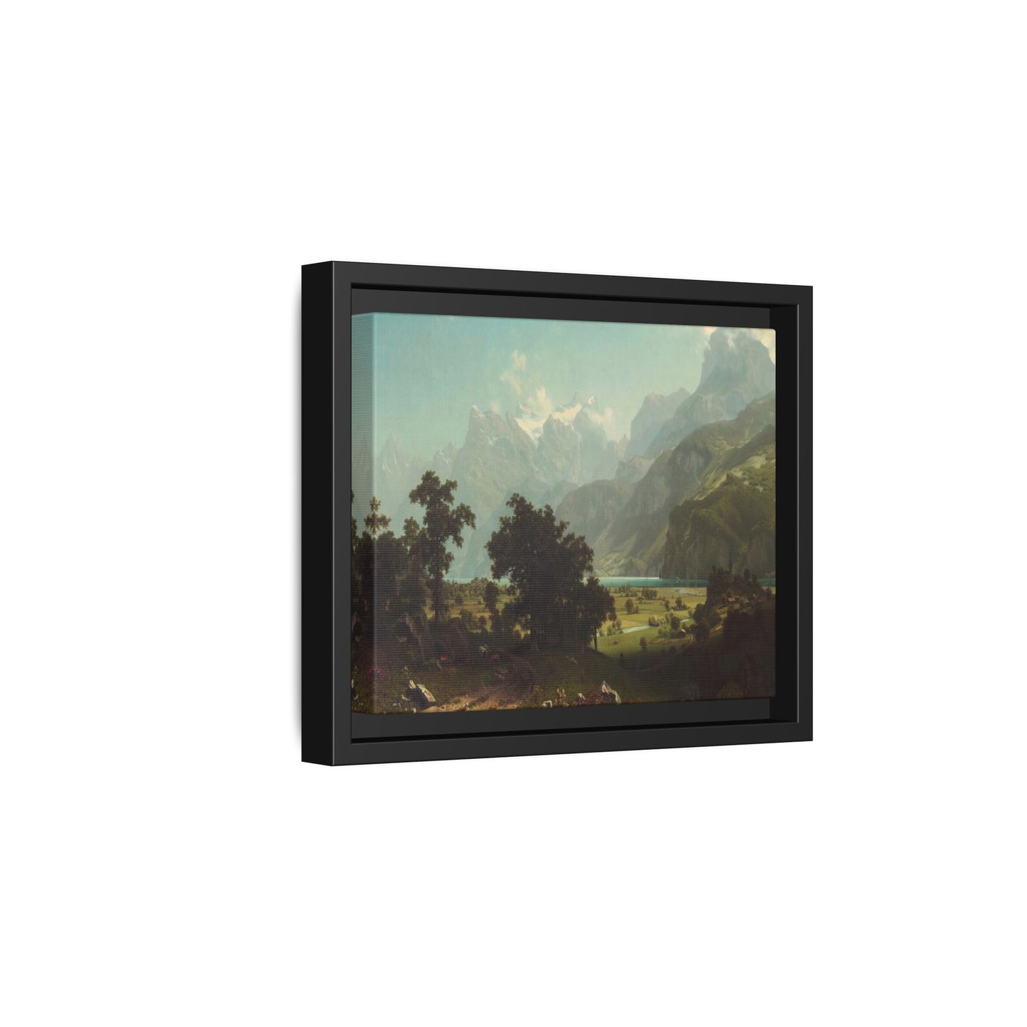 Bierstadt, Albert - Lake Lucerne (1858) - Matte Canvas, Framed