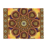 Lion Summer Mandala - Arctic Fleece Blanket