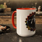 AdamPacio.com - Black Logo - Colorful Accent Mugs