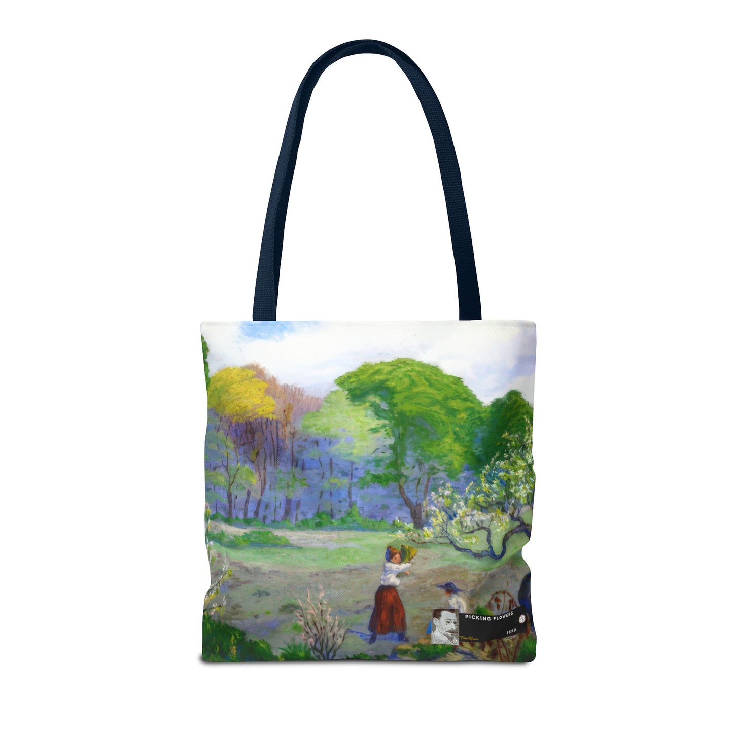 Ranson, Paul - Picking Flowers (1890) - Tote Bag