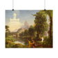 Cole. Thomas - The Voyage of Life: Youth (1842) - Satin Posters
