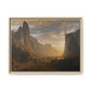Bierstadt, Albert - Looking Down Yosemite Valley (1865) - Matte Canvas, Framed