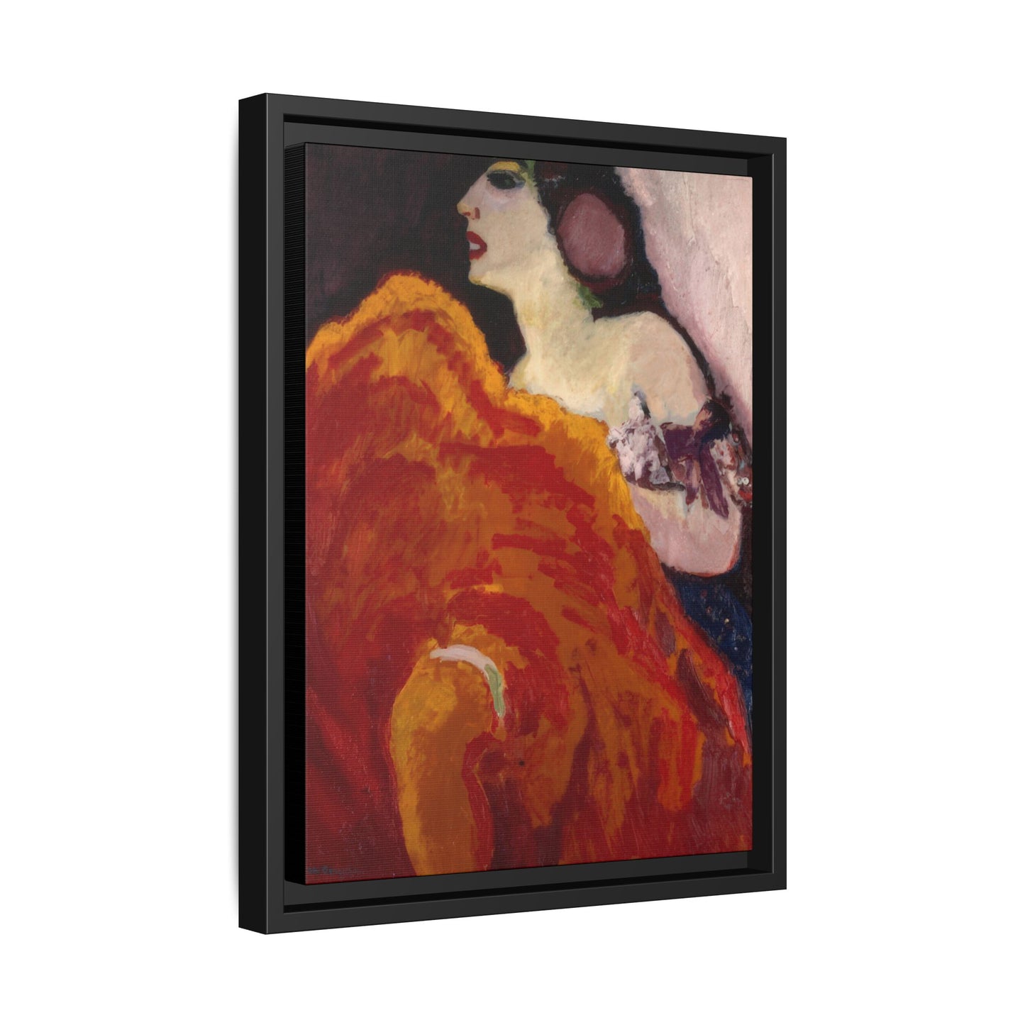 Van Dongen, Kees - The Red Dancer (1907) - Matte Canvas, Framed