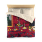 Matisse, Henri - The Dessert Harmony in Red (1908) - Microfiber Duvet Cover