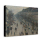 Pissarro, Camille - Boulevard Montmartre, Winter Morning (1897) - Canvas Block, unframed