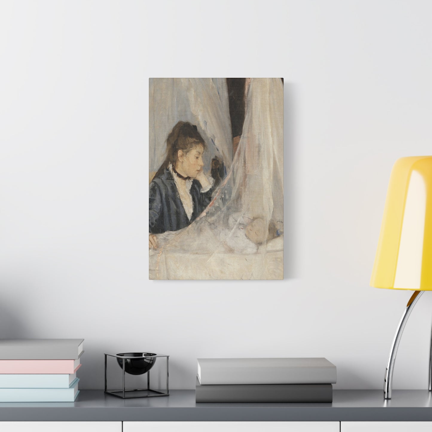 Morisot, Berthe - The Cradle (1872) - Canvas Block, unframed