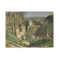 Cézanne, Paul - The House of the Hanged Man (1874) - Canvas Block, unframed