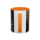 Courbet, Gustave - The Painter’s Studio (1855) - Colorful Accent Mugs