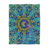 Melek Taus Mandala - Microfiber Duvet Cover